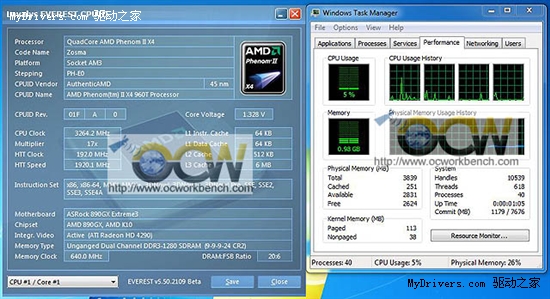 Phenom II X4 960Tɹ 