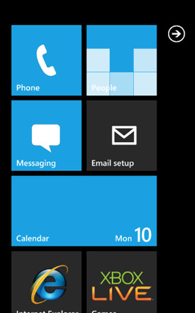 Windows Phone: Near-Final
Screenshots