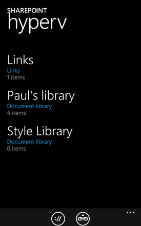 Windows Phone: Near-Final Screenshots