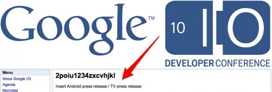 Google I/Oһ Ӧù