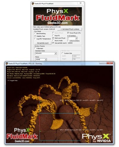 PhysX FluidMark 1.2.0 ֶ֧Ĵ