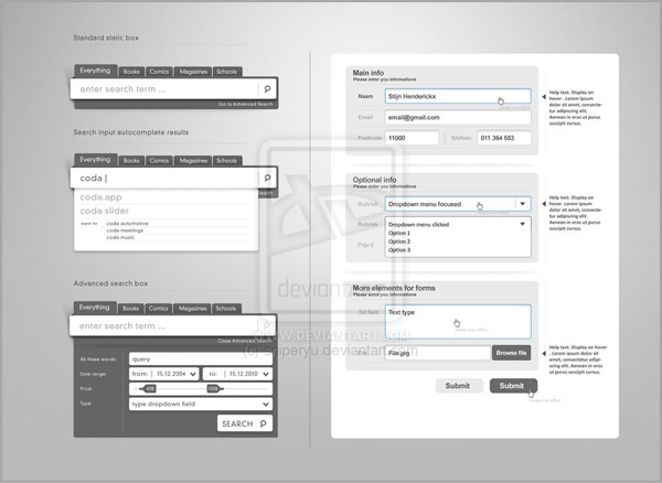 27 High-Quality Free UI Wireframe kits and source files to  Download