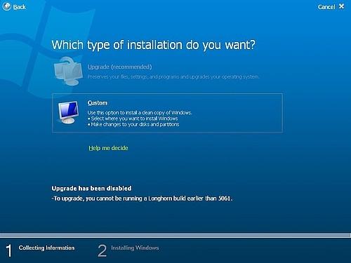 图解WindowsVista演变历程(Build5048)