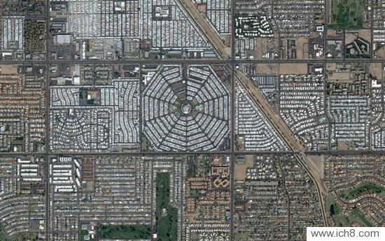 Google Earth上的奇特卫星图片